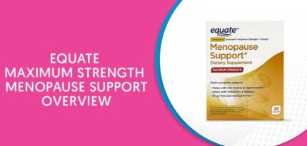 Equate Maximum Strength Menopause Support