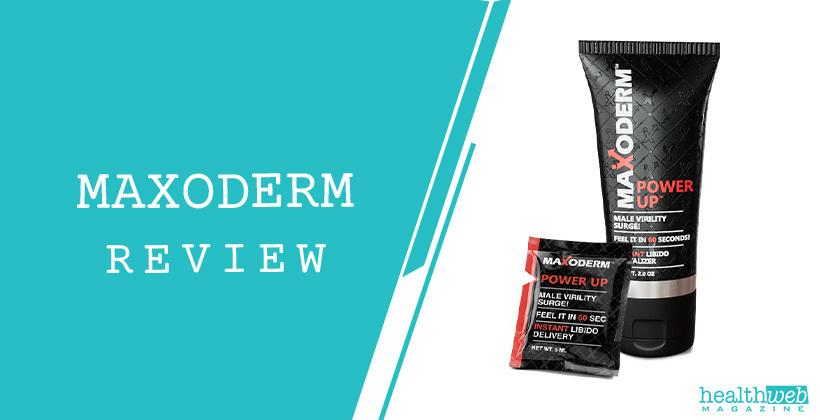 Maxoderm Review &ndash; Topical Male Enhancement Cream Bottle