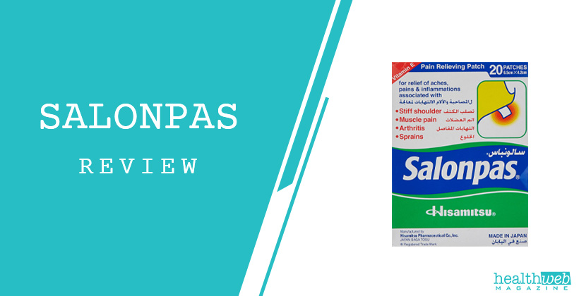 Salonpas Pain Relief Patch Review Bottle – Targeted Muscle & Joint Pain Relief with Menthol and Methyl Salicylate