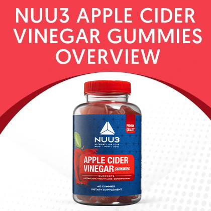 Nuu3 Apple Cider Vinegar Gummies