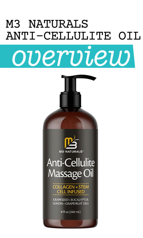 M3 Naturals Anti-Cellulite Oil
