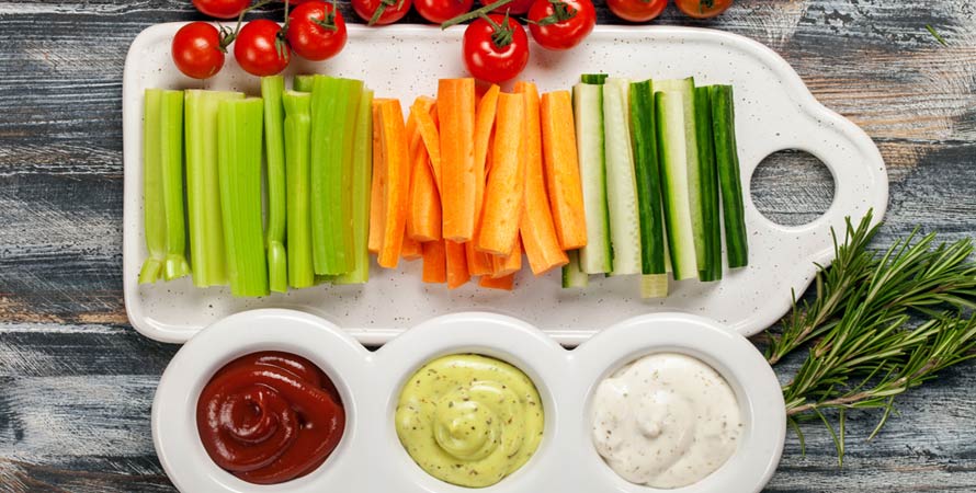 Crudites and Dips