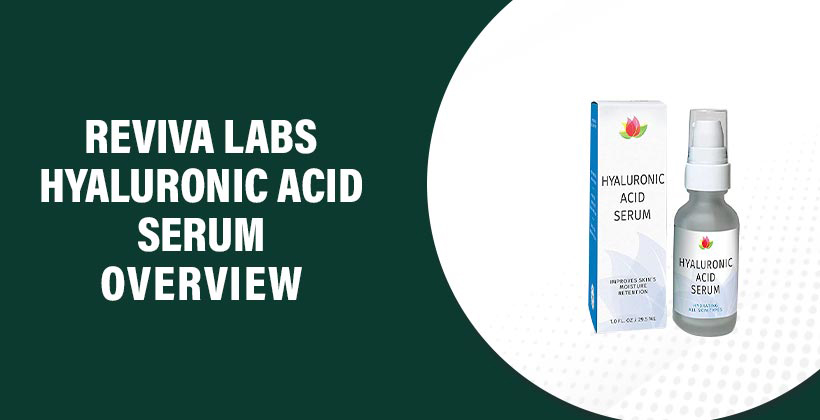 Reviva Labs Hyaluronic Acid Serum