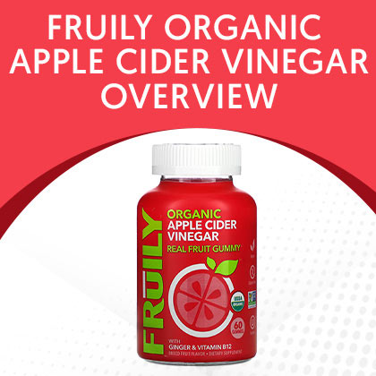 Fruily Organic Apple Cider Vinegar