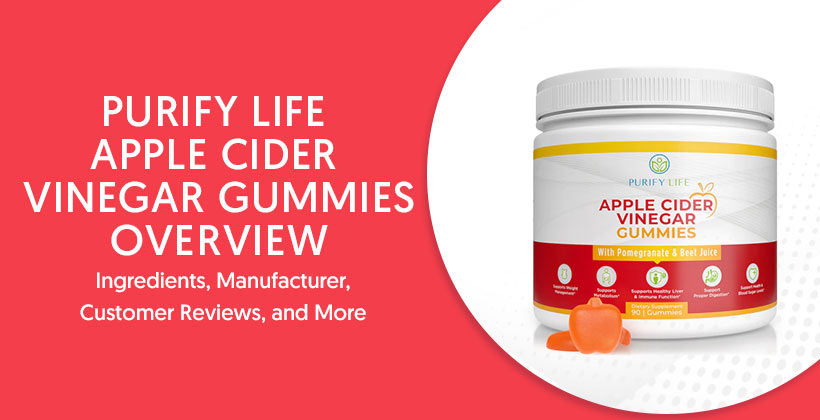 Purify Life Apple Cider Vinegar Gummies