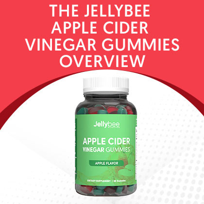 The JellyBee Apple Cider Vinegar Gummies