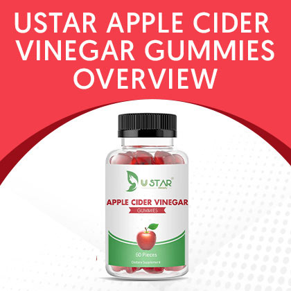 Ustar Apple Cider Vinegar Gummies