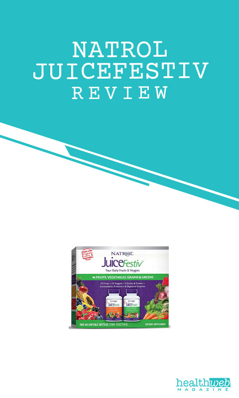 Natrol Juicefestiv Fruit and Veggie