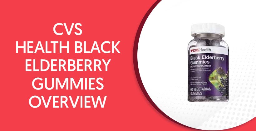 CVS Health Black Elderberry Gummies