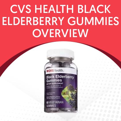 CVS Health Black Elderberry Gummies