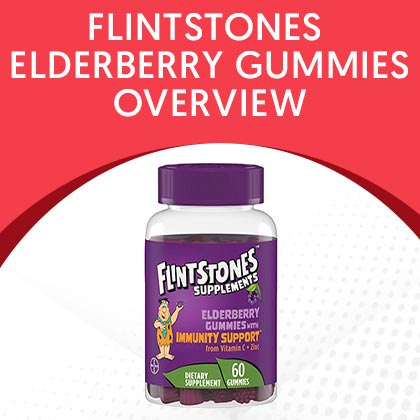 Flintstones Elderberry Gummies