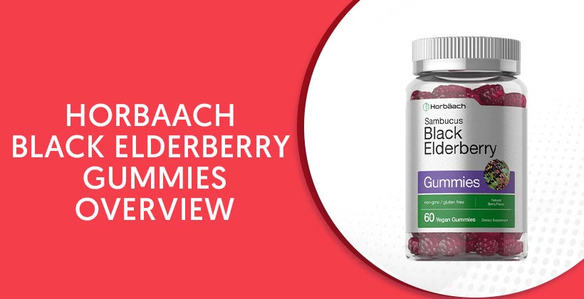 Horbaach Black Elderberry Gummies