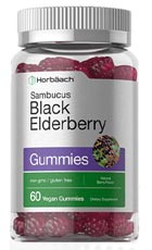 Horbaach Black Elderberry Gummies