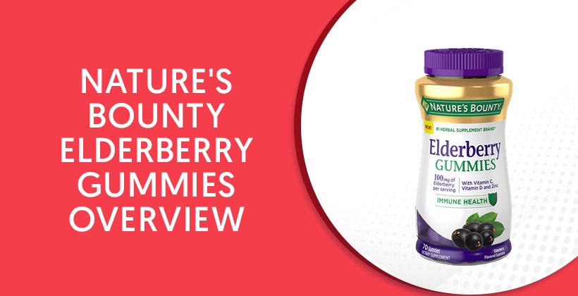 Nature's Bounty Elderberry Gummies