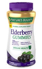 Nature's Bounty Elderberry Gummies