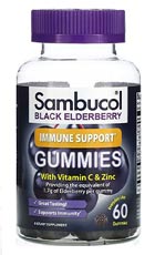 Sambucol Black Elderberry Gummies