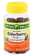 Spring Valley Elderberry Gummies