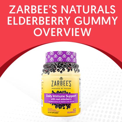Zarbee’s Naturals Elderberry Gummy
