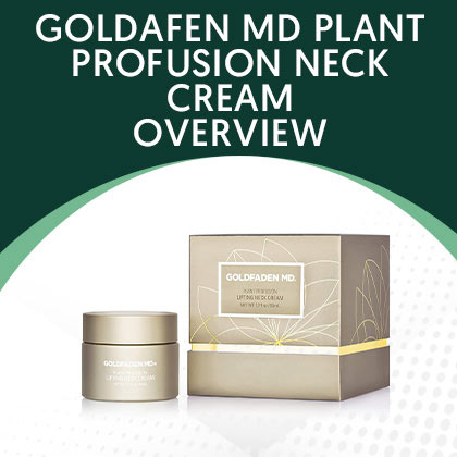 Goldafen MD Plant Profusion Neck Cream