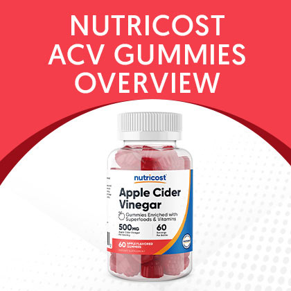 Nutricost ACV Gummies
