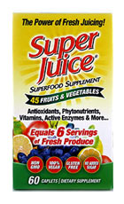 Super Juice Fruit & Vegetable Caplets