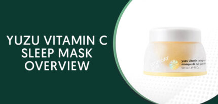 Yuzu Vitamin C Sleep Mask
