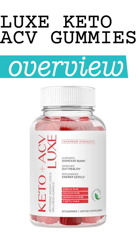 Luxe Keto ACV Gummies