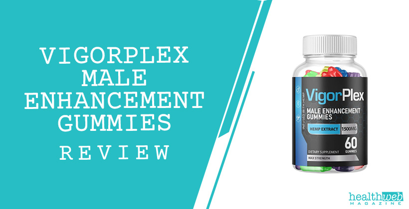 VigorPlex Male Enhancement Gummies Review – Supplement Bottle Image