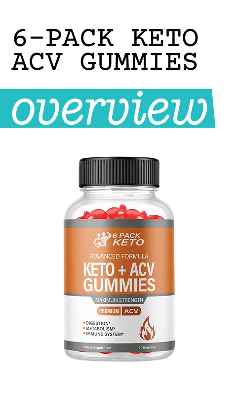 6-Pack Keto ACV Gummies