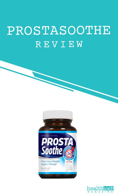ProstaSoothe Review &ndash; Prostate Health Support Supplement Bottle
