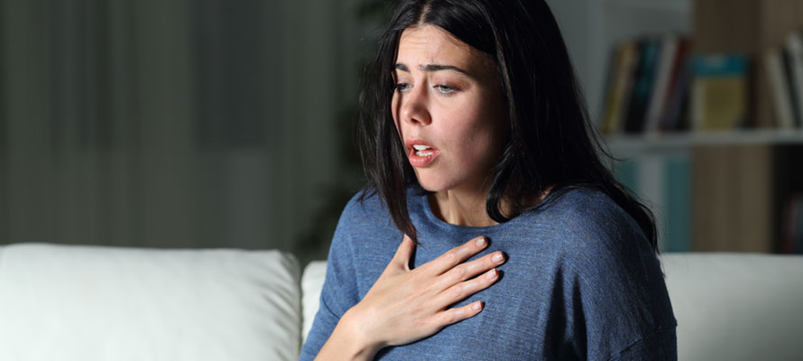 Chest Tightness from Anxiety
