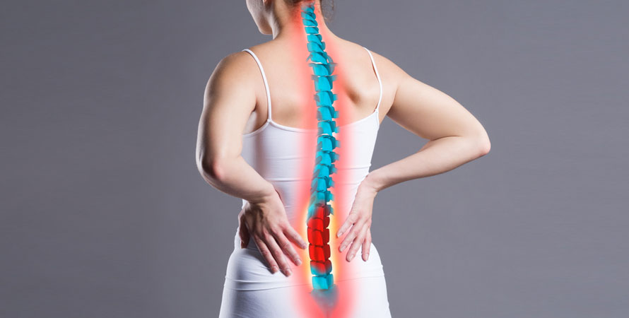 Severe damage hip joint