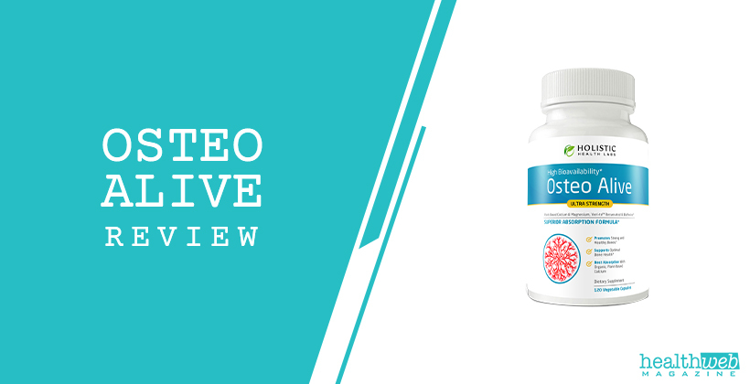 Osteo Alive Review – Joint & Bone Support Supplement Bottle