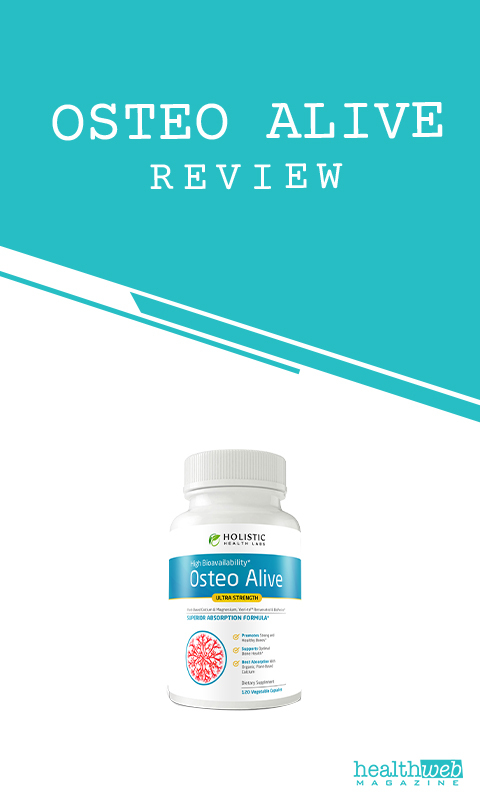 Osteo Alive Review &ndash; Joint & Bone Support Supplement Bottle