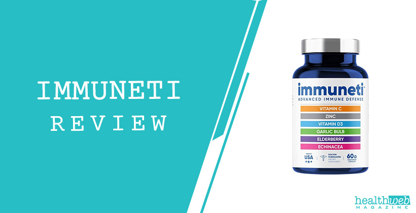 Immuneti Review – Immune Support Supplement Bottle with Natural Ingredients