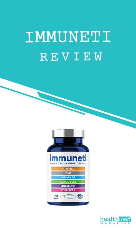 Immuneti Review – Immune Support Supplement Bottle with Natural Ingredients
