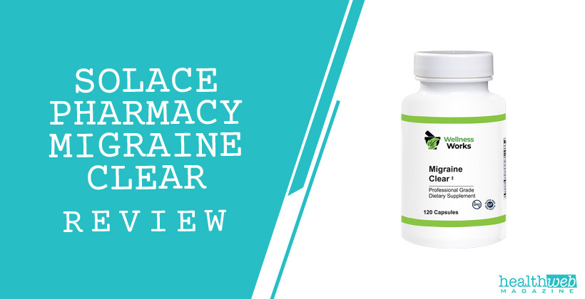Solace Pharmacy Migraine Clear Review – Natural Migraine Relief Supplement Bottle