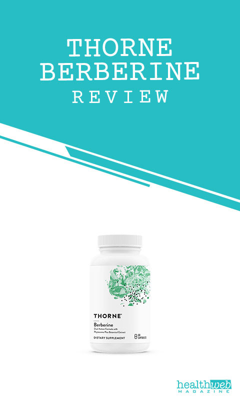 Thorne Berberine 1000mg – 60 Capsules, Dual-Action Formula, Gluten-Free, Exp 12/2026