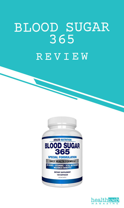 Blood Sugar 365 Review – Natural Blood Sugar Support Supplement Bottle