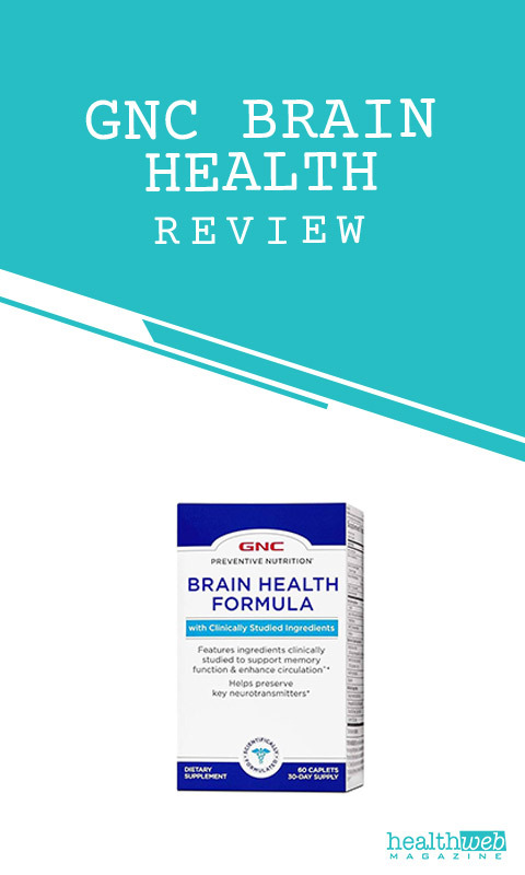 GNC Brain Health Review – Cognitive Support Supplement Bottle