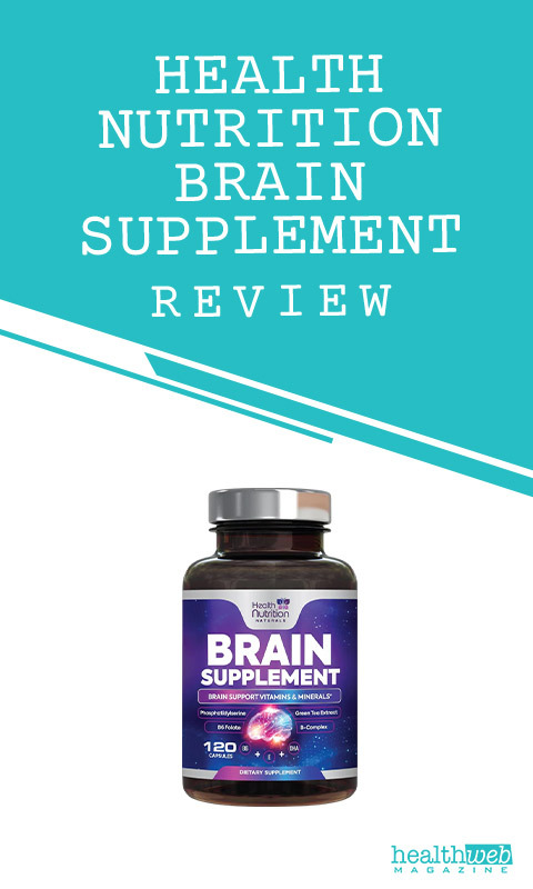 Health Nutrition Brain Supplement Review – Cognitive Support Bottle