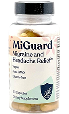 MiGuard Review – Natural Migraine Relief Supplement Bottle