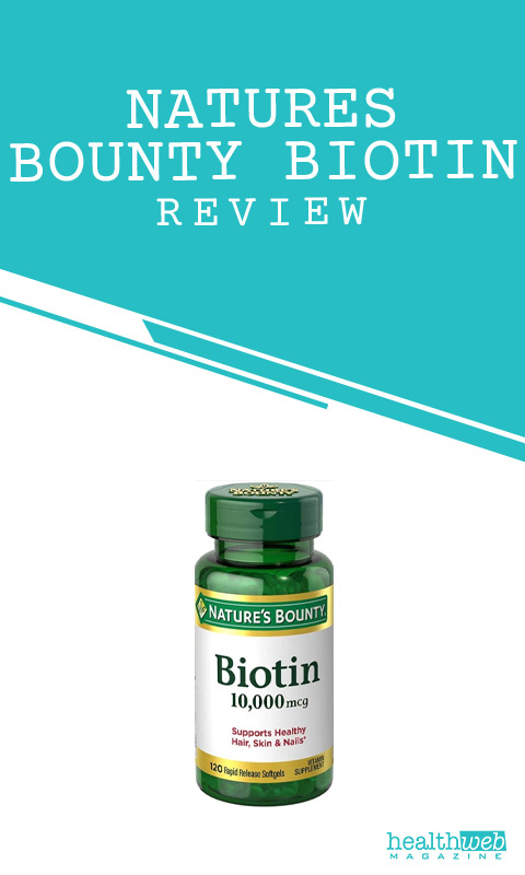 Nature’s Bounty Biotin Bottle – Hair, Skin & Nails Supplement | Product Review