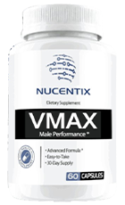 Nucentix VMAX Male Enhancement Review – Supplement Bottle Image