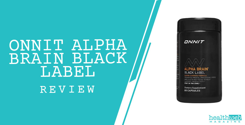 Onnit Alpha Brain Black Label Review – Cognitive Support Bottle