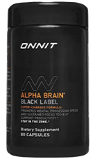 Onnit Alpha Brain Black Label Review – Cognitive Support Bottle