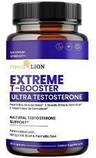 Primal Lion Extreme T-Booster Review – Testosterone Support Supplement Bottle