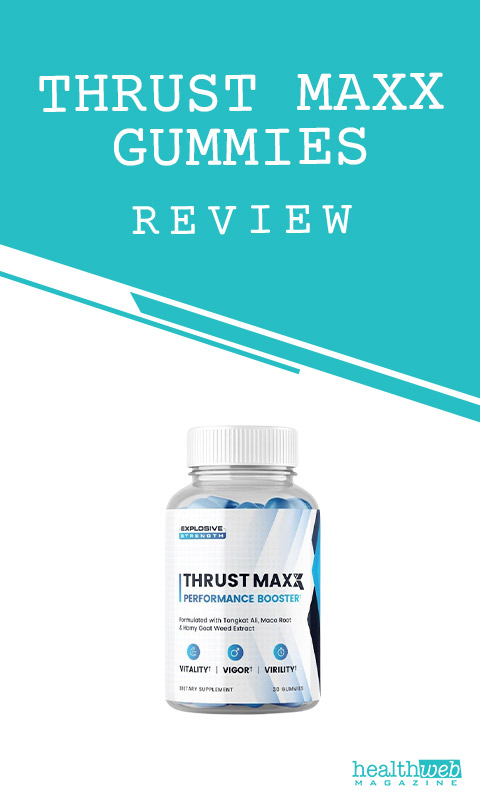 Thrust Maxx Gummies Bottle – Thrust Maxx Gummies Review for Male Performance and Energy Support