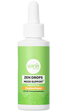 Wink Zen Drops Mood Support Review - Stress Relief with Passionflower