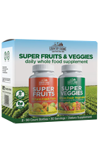 Country Farms Super Fruits & Veggies Capsules Review – Bottle Image